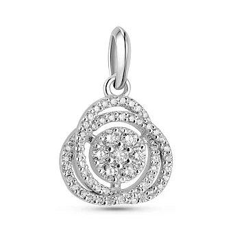 Золотий кулон з діамантами (арт. 3190307202)