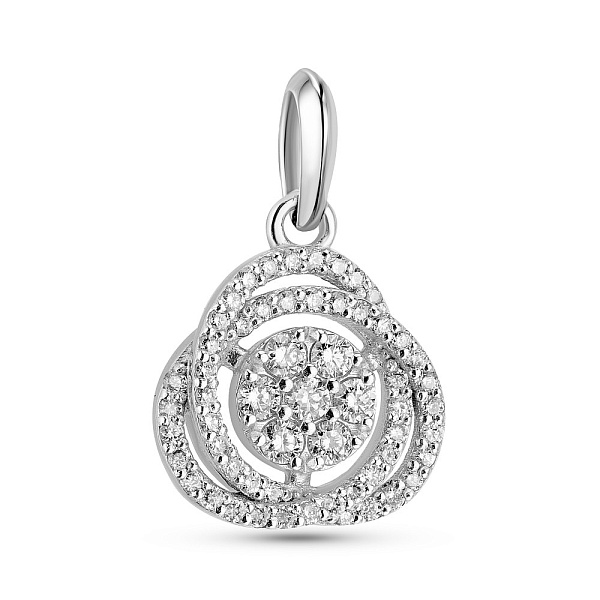 Золотий кулон з діамантами (арт. 3190307202) – зображення 1