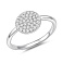 Серебряное кольцо с фианитами (арт. 7501/5089/8) – изображение 1