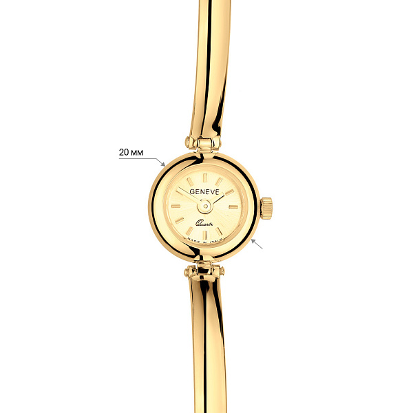 Тонкие часы из желтого золота (арт. 260108ж) – изображение 5