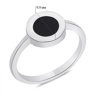 Серебряное кольцо без камней (арт. 7501/4746еч)