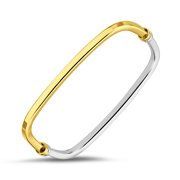 Браслет из желтого и белого золота (арт. 323038/3бж) – изображение 1