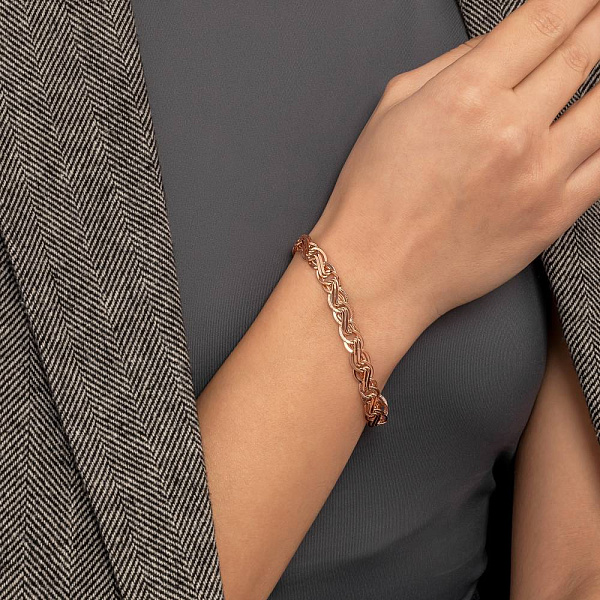 Браслет из красного золота (арт. 322758) – изображение 3