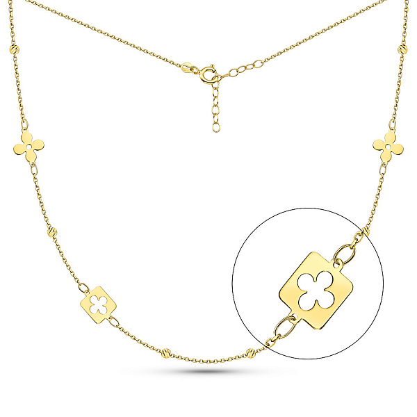 Кольє із жовтого золота (арт. 352544ж) – зображення 1