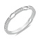 Кольцо из серебра с дорожкой из фианитов (арт. 7501/8193) – изображение 1