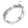 Серебряное кольцо с фианитами (арт. 7501/6874) – изображение 2