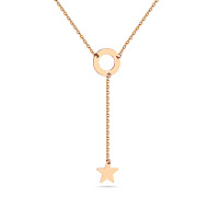 Кольє Celebrity Chain з червоного золота (арт. 352049)