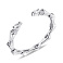 Серебряное незамкнутое кольцо Trendy Style с фианитами (арт. 7501/6173) – изображение 1