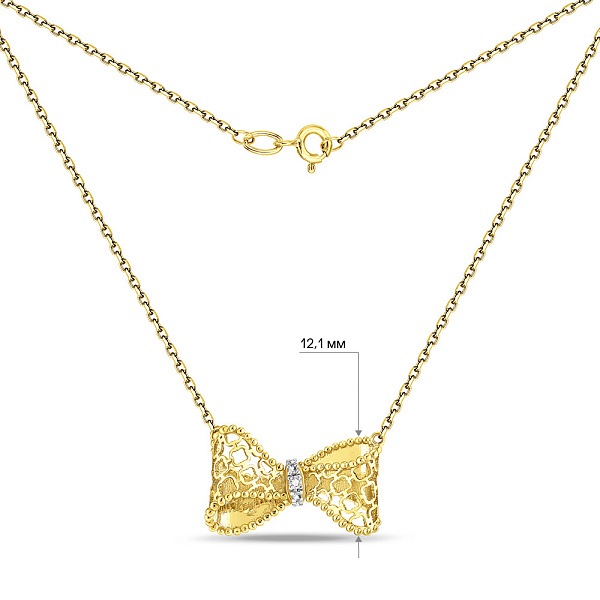 Золоте кольє Francelli (арт. Ц361351ж) – зображення 4