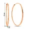 Серьги-кольца из красного золота (арт. 121903/30) – изображение 3