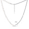 Серебряное колье с жемчугом и с монетками Trendy Style (арт. 7507/1502жб) – изображение 2