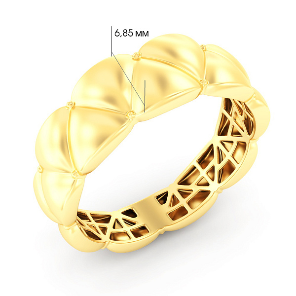 Золотое кольцо Francelli (арт. 140030ж) – изображение 5