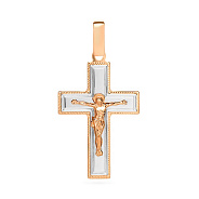 Золотий хрестик з розп'яттям (арт. 541131нш)