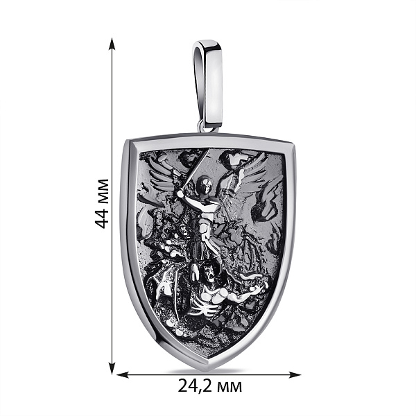 Серебряная ладанка Ангел Хранитель (арт. 7917/1111пю) – изображение 2