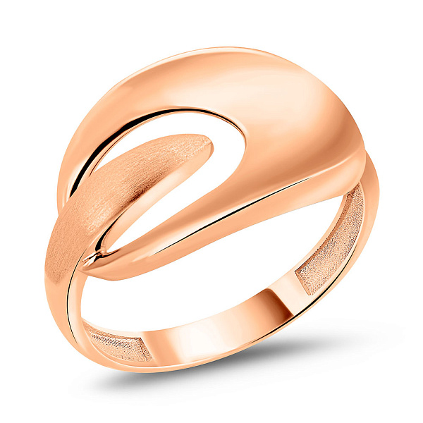 Каблучка з червоного золота (арт. 156609м) – зображення 1