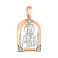 Золота ладанка іконка Миколай Чудотворець (арт. 440573) – зображення 1