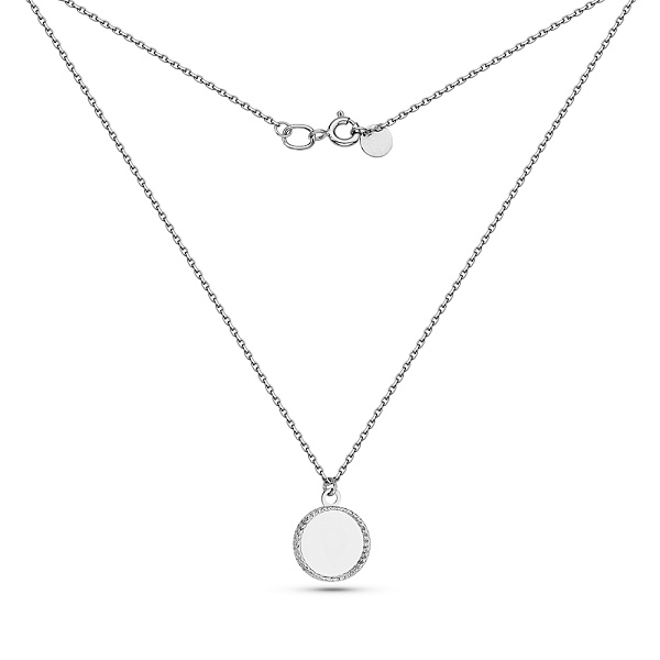 Колье из белого золота Francelli (арт. 361401б) – изображение 2