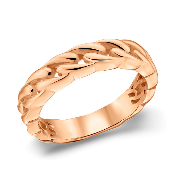 Каблучка з червоного золота Ланки (арт. 156438) – зображення 1
