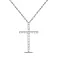 Срібне кольє з хрестиком (арт. 7507/1701) – зображення 1