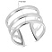 Серебряное кольцо Trendy Style без камней  (арт. 7501/4904) – изображение 2