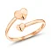 Безразмерное золотое кольцо Сердечки  (арт. 1010526101) – изображение 1