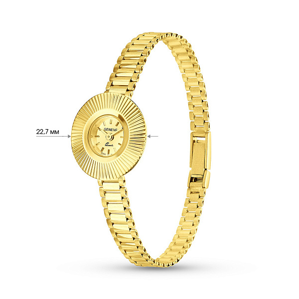 Кварцевые часы из желтого золота (арт. 260198ж) – изображение 6