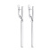 Серьги-подвески из серебра без камней Trendy Style (арт. 7502/403сп) – изображение 1