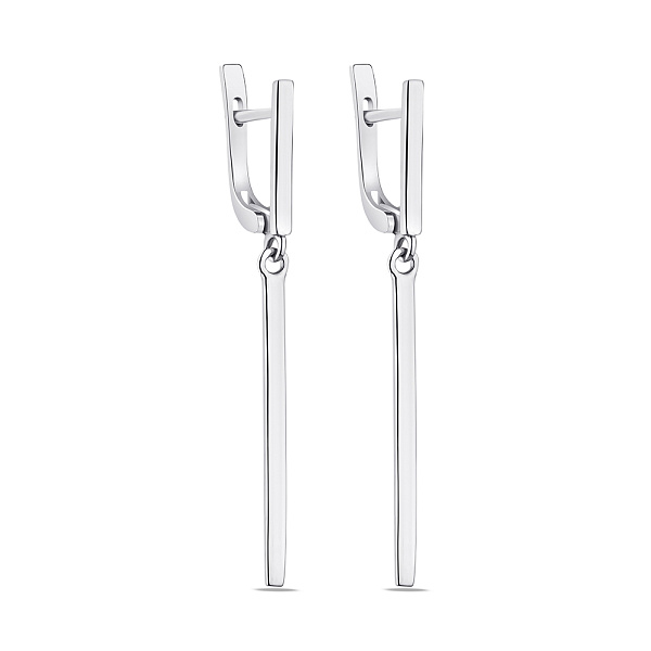 Серьги-подвески из серебра без камней Trendy Style (арт. 7502/403сп) – изображение 1