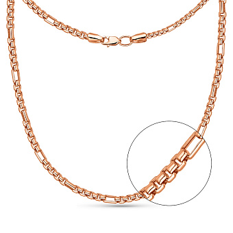 Колье из красного золота "Звенья" (арт. 352305)