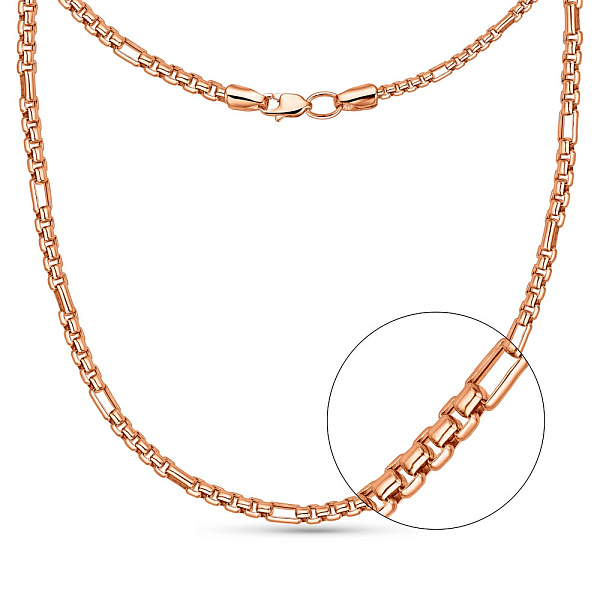Колье из красного золота "Звенья" (арт. 352305) – изображение 1