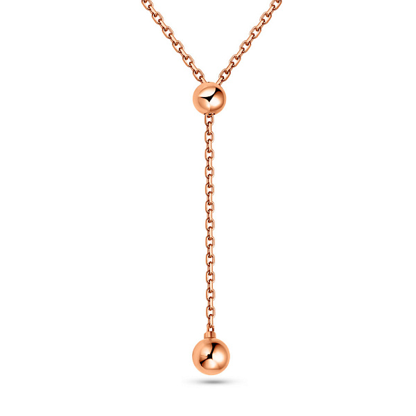 Золоте кольє Fly з регульованим розміром (арт. 352373/1) – зображення 1