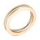 Каблучка з комбінованого золота (арт. 153405кб) – зображення 1