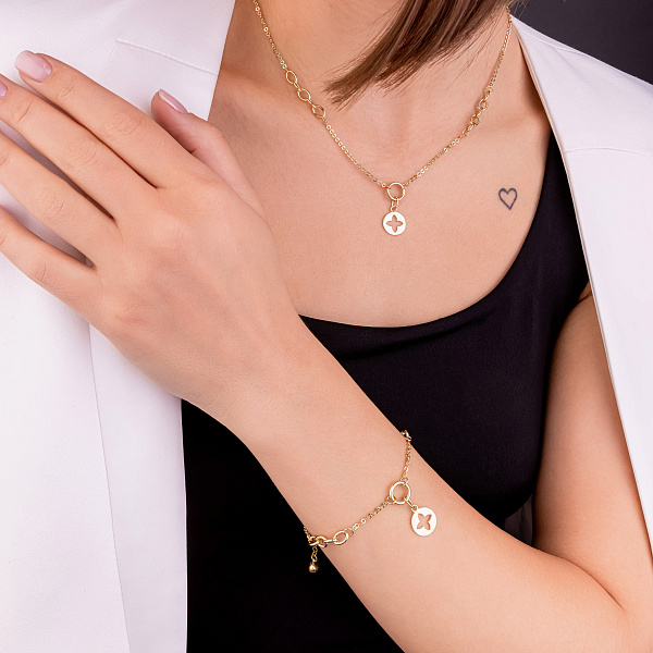 Золотий браслет (арт. 326748ж) – зображення 3