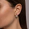 Золоті сережки з фіанітами (арт. 111377) – зображення 4