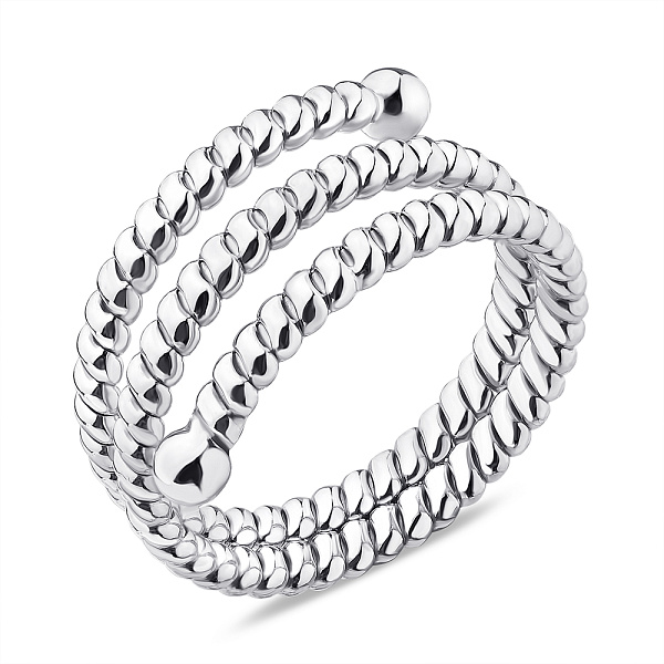 Cрібна каблучка Trendy Style без каміння (арт. 7501/6174) – зображення 1