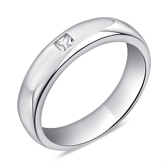 Фото Каблучка зі срібла з фіанітом (арт. 7501/7038)