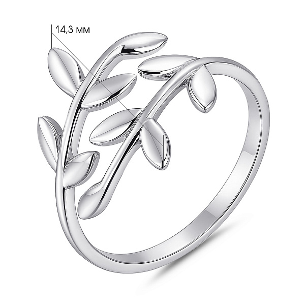 Серебряное кольцо Веточка (арт. 7501/8199) – изображение 2