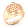 Каблучка "Дерево" з червоного золота (арт. 140002) – зображення 2