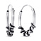 Серебряные серьги без камней (арт. 7902/С5/326) – изображение 1