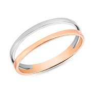 Фото Золотое кольцо без камней (арт. 154521кб)