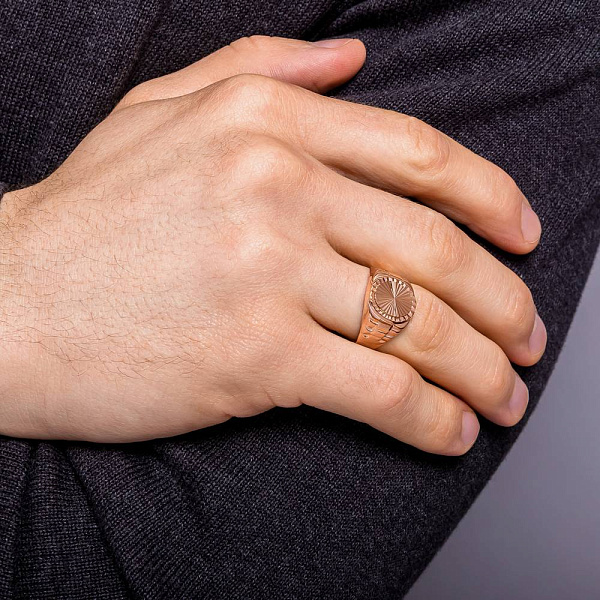 Золотая печатка (арт. 180562) – изображение 2