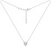 Серебряное колье с фианитами (арт. 7507/2508/8) – изображение 2