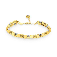 Браслет з жовтого і білого золота Francelli (арт. 326121жб)