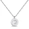 Срібне кольє з фіанітом (арт. 7507/1755) – зображення 1