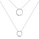Серебряное колье Trendy Style без камней (арт. 7507/1879) – изображение 1