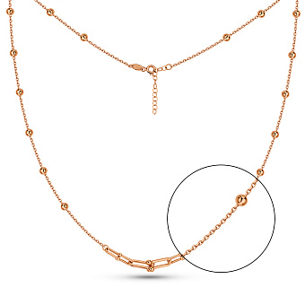 Колье из красного золота (арт. 352968)