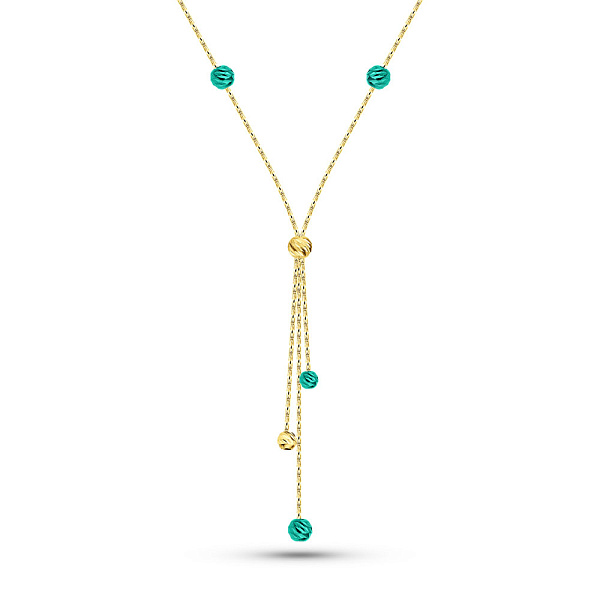 Золотое колье Francelli (арт. 352586жбрз) – изображение 1