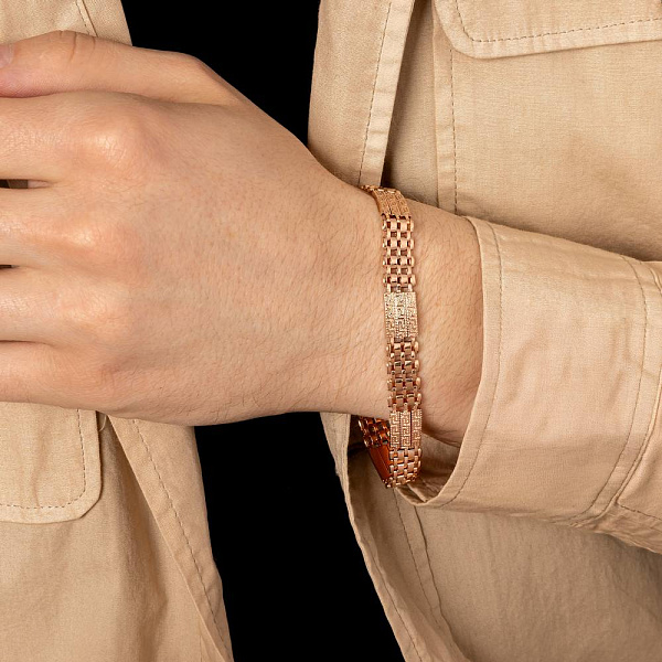 Браслет з червоного золота (арт. 3261187) – зображення 2