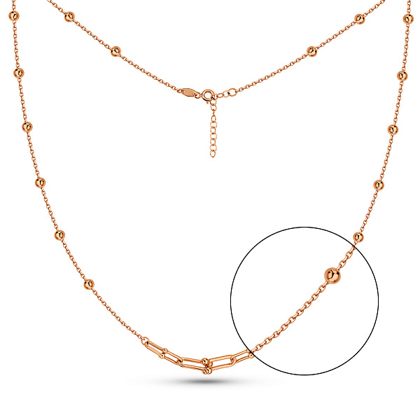 Колье из красного золота (арт. 352968) – изображение 1