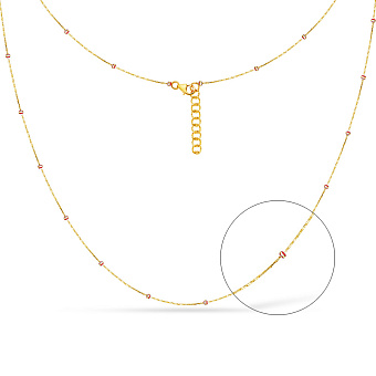 Фото Золотое колье Francelli (арт. 351331жк)